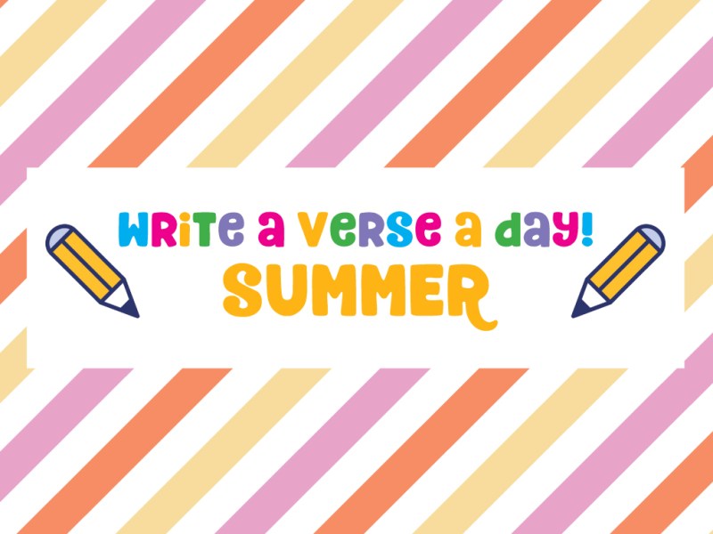 Summer challenge: Write a bible verse a&nbsp;day!